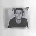 Plush, officially licensed Dylan O'Brien pillow with his image printed on a cozy, comfortable fabric.
