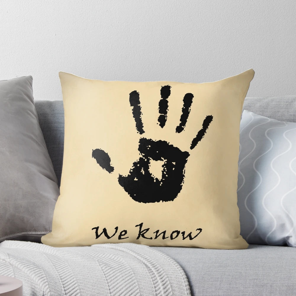 Dark Brotherhood pillow featuring iconic artwork from the Elder Scrolls series