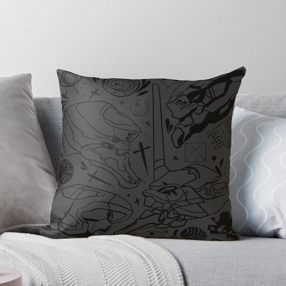 Evangelion (EVA) memory foam pillow with anime design