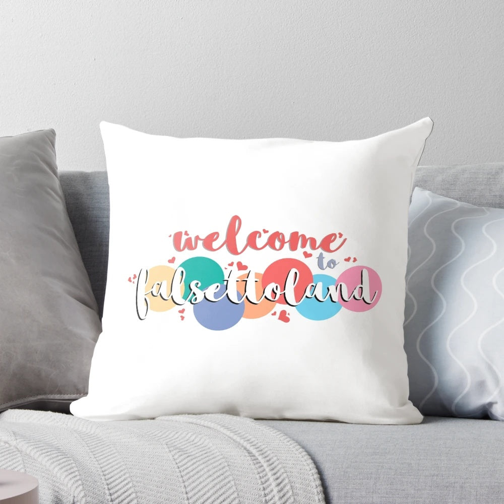 Comfortable Falsettos Broadway Musical Themed Pillow