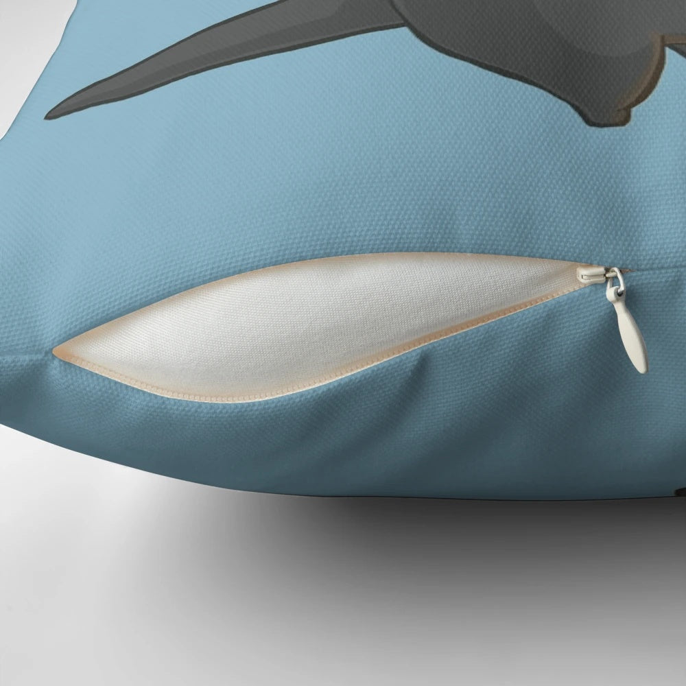 Soft, cozy plush FFXIV Odder Otter minion pillow