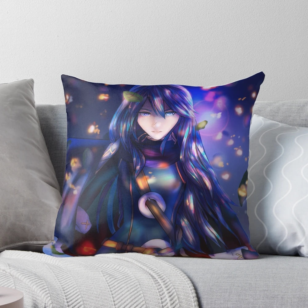 High-quality Fire Emblem Lucina anime-style pillow featuring the beloved princess character.