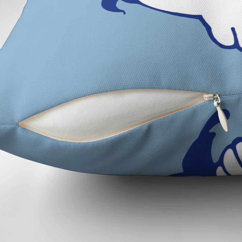 Officially licensed Fire Emblem: Three Houses Blue Lions Emblem colored pillow for Nintendo Switch