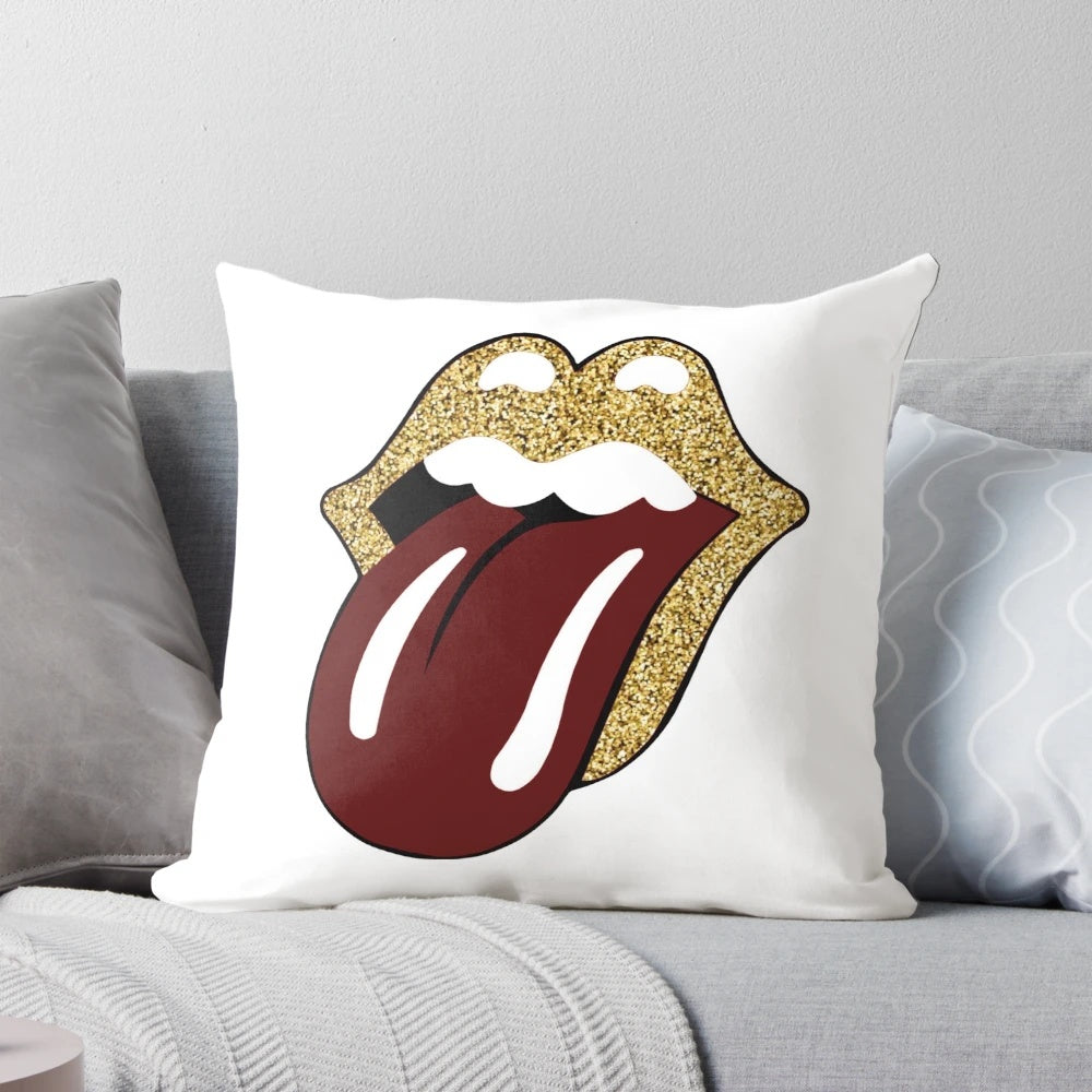Florida State Seminoles garnet and gold tongue pillow