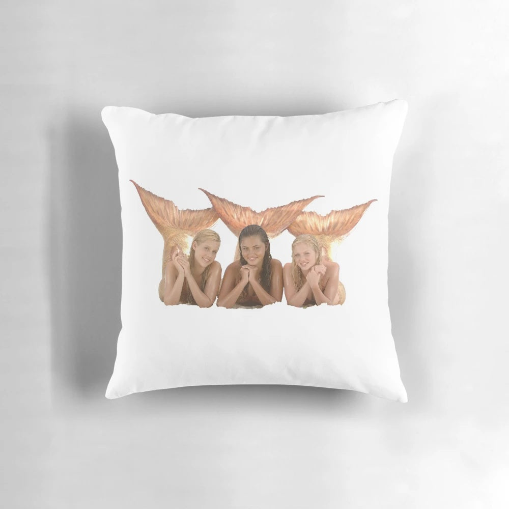 H2O: Just Add Water pillow featuring Emma, Cleo, and Rikki