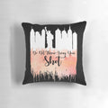 My Shot" Hamilton Broadway Musical Throw Pillow