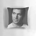 Soft, plush decorative pillow featuring a high-quality image of famous actor and model Henry Cavill