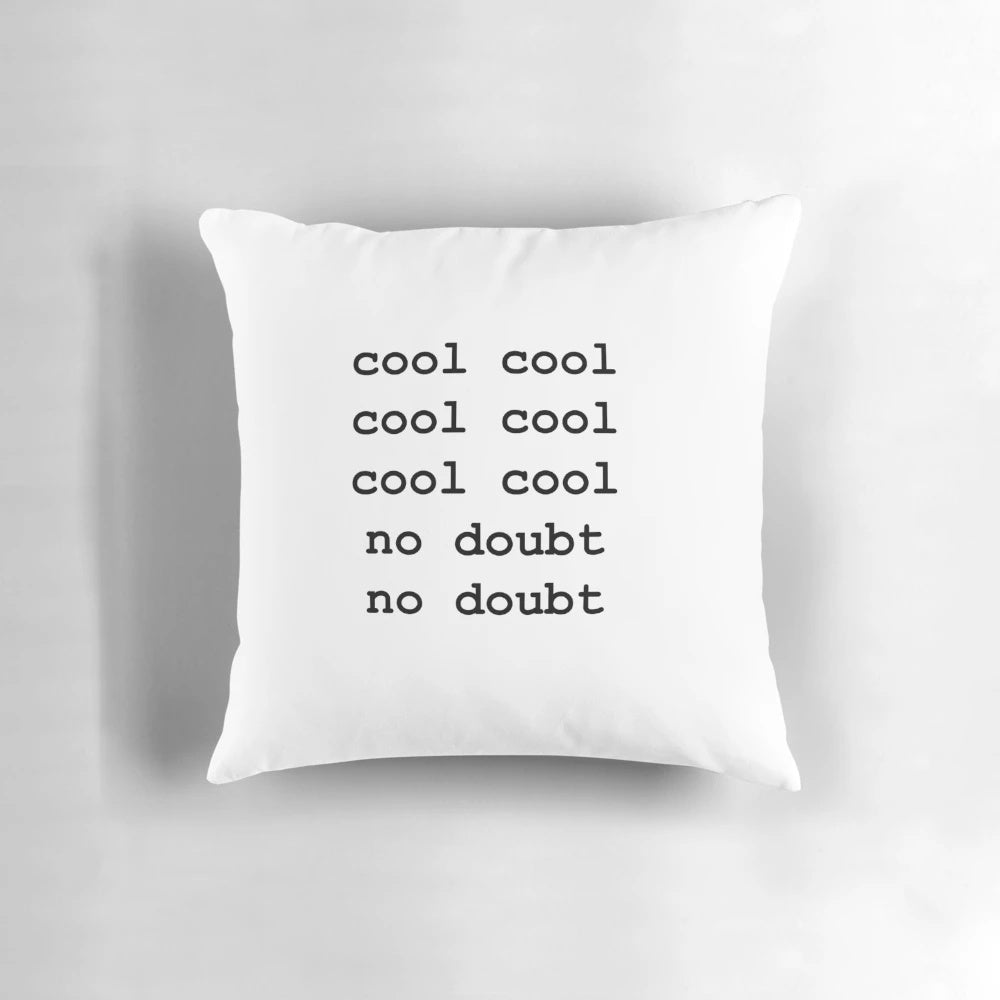 A cozy pillow featuring the iconic character Jake Peralta from the hit TV show Brooklyn Nine-Nine.
