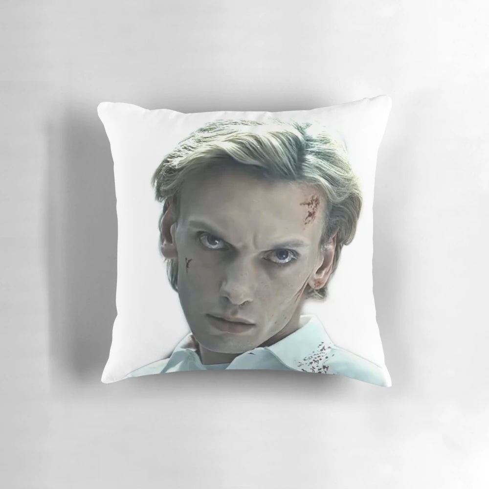 Officially Licensed Jamie Campbell Bower and Joseph Quinn Stranger Things Pillow