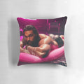 Cozy Jason Momoa Pillow, Featuring the Iconic Aquaman Actor