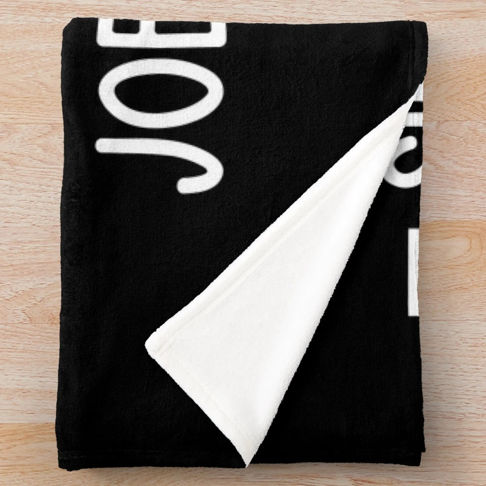 Joe Burrow themed plush blanket with "Mentally Dating Joe Burrow" design