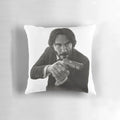 Plush John Wick Pillow, featuring the iconic character from the action movie franchise