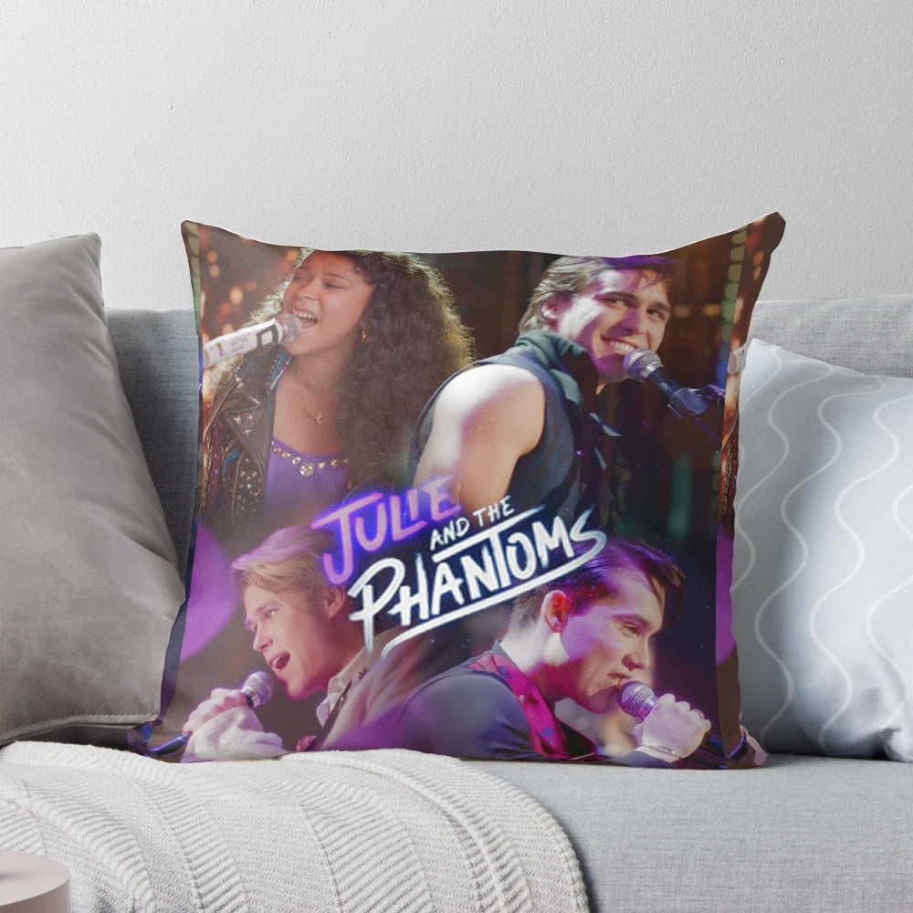 JULIE AND THE PHANTOMS Netflix Series Pillow featuring the cast of the show