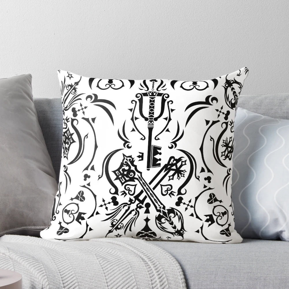 Soft and plush Kingdom Hearts video game themed pillow