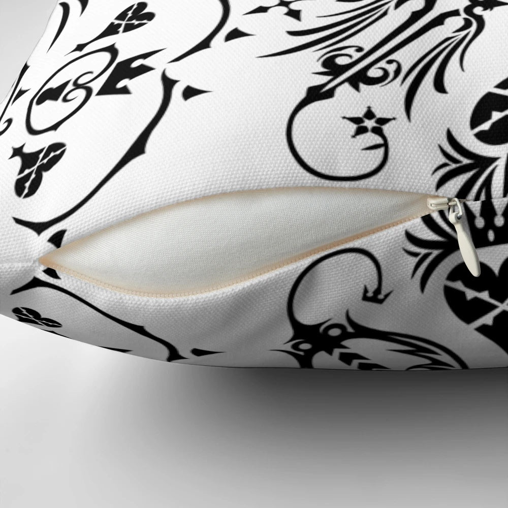 Soft and plush Kingdom Hearts video game themed pillow
