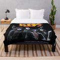 KISS Band Inspired Plush Blanket