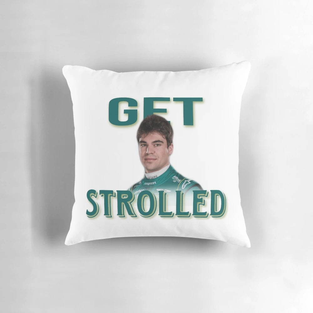 Lance Stroll Formula 1 Driver Themed Decorative Pillow