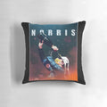 Soft, plush Lando Norris pillow featuring the popular Formula 1 racing driver