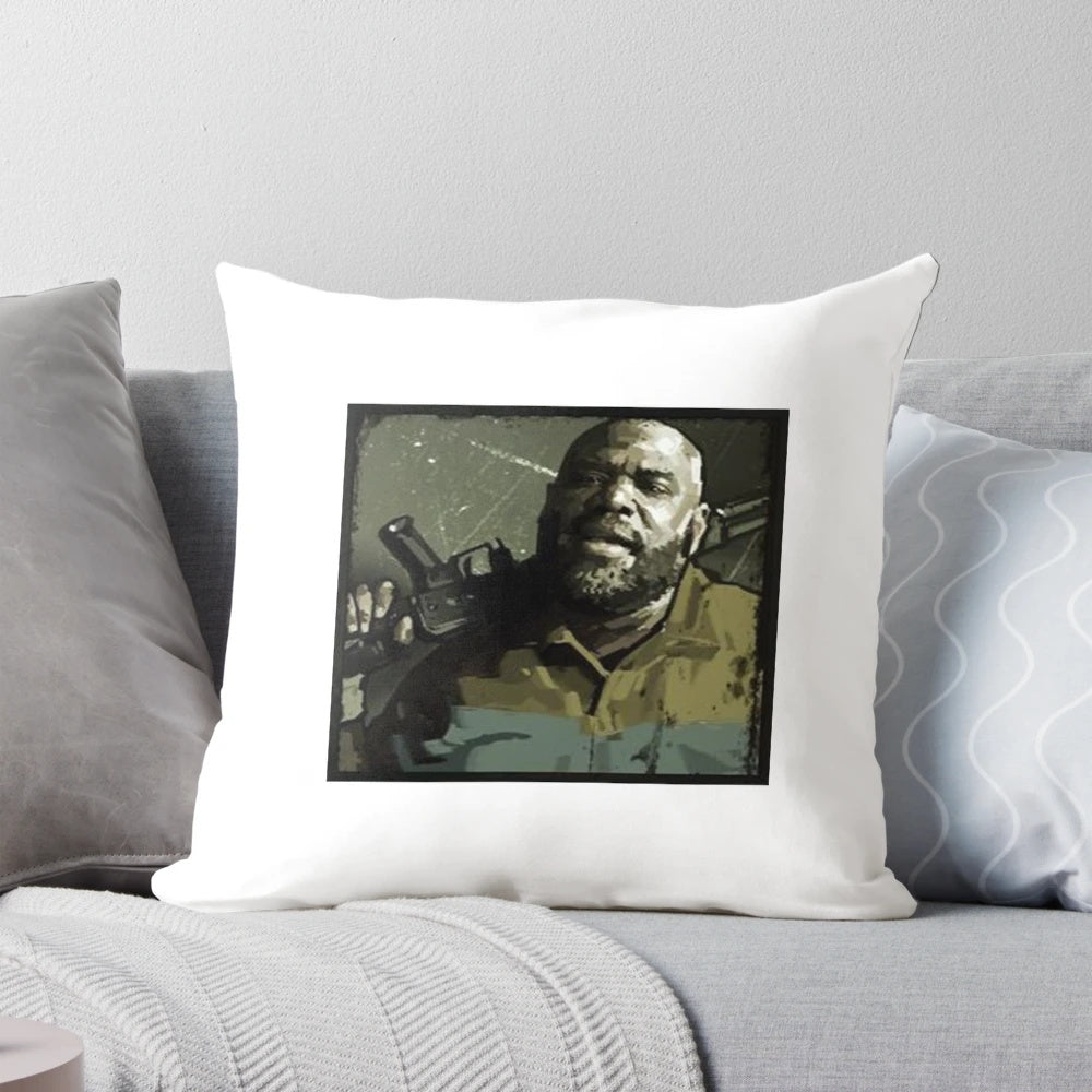 Left 4 Dead 2 Coach Pillow - Soft, plush video game merchandise for fans