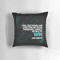 Official Lewis Hamilton Formula 1 Pillow with Mercedes AMG Branding
