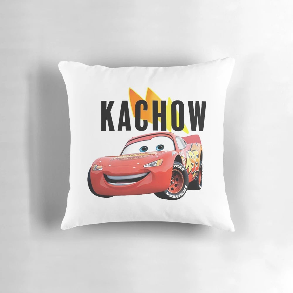 Officially Licensed Lightning McQueen Pillow - Decorative Accent Piece Featuring the Iconic Car from the Disney Pixar Cars Movie