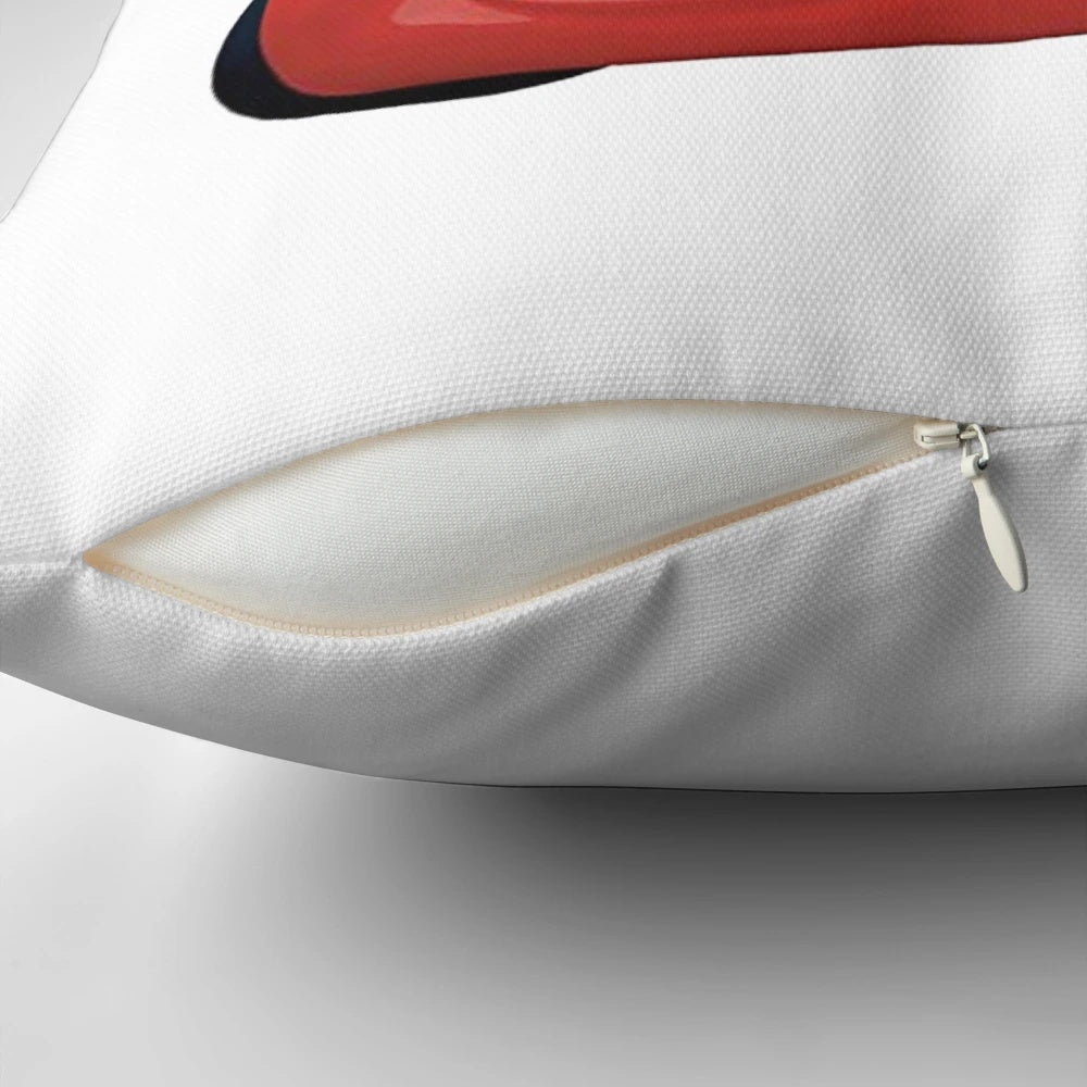 Officially Licensed Lightning McQueen Pillow - Decorative Accent Piece Featuring the Iconic Car from the Disney Pixar Cars Movie