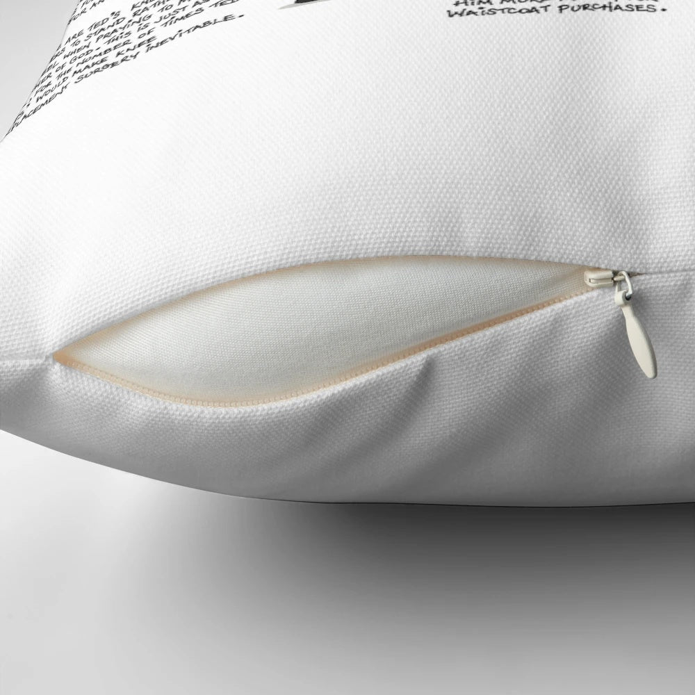"Plush line of duty ac12 investigative unit guide pillow with characters ted hastings, steve arnott, and kate fleming"