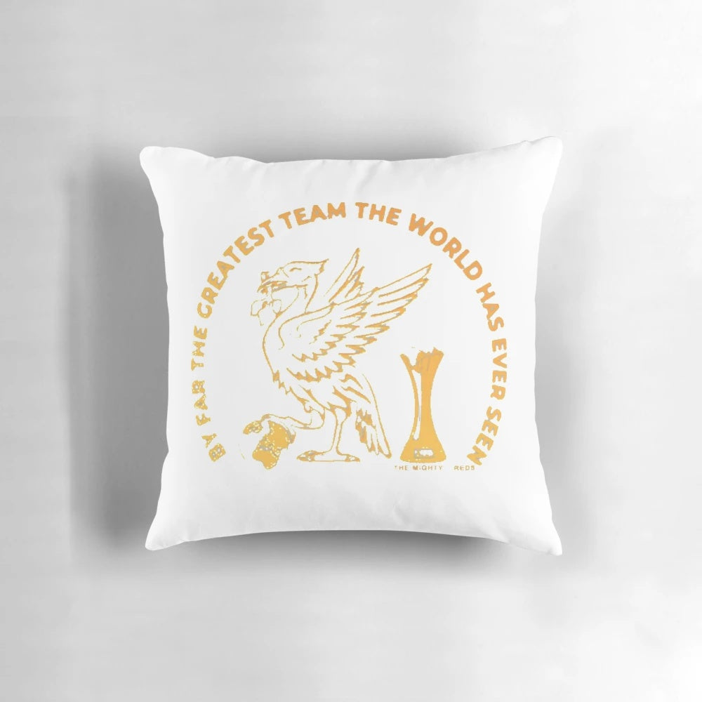 Liverpool FC Anfield Pillow with LFC logo and team colors
