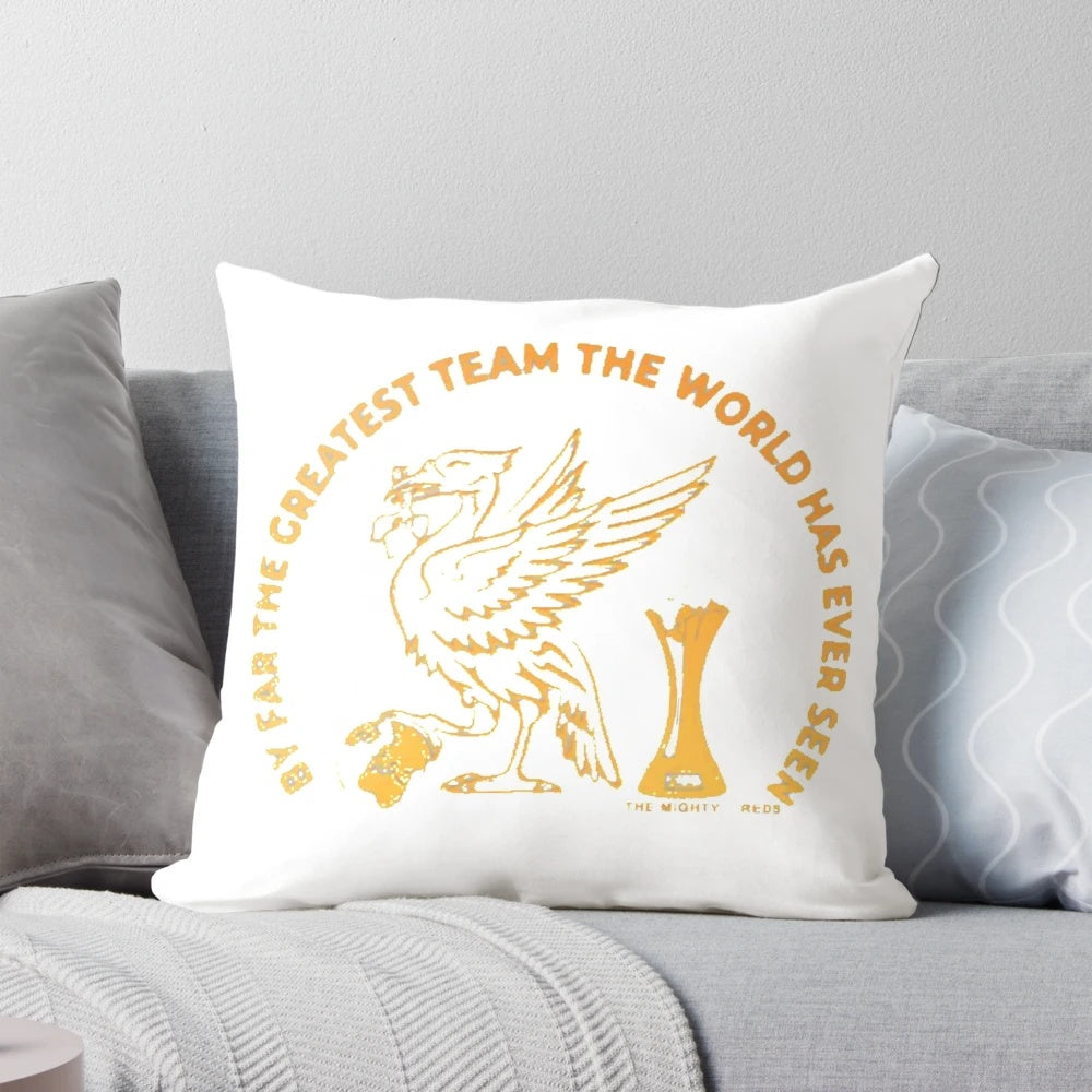 Liverpool FC Anfield Pillow with LFC logo and team colors