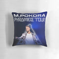 M. Pokora Pillow featuring the French singer and songwriter