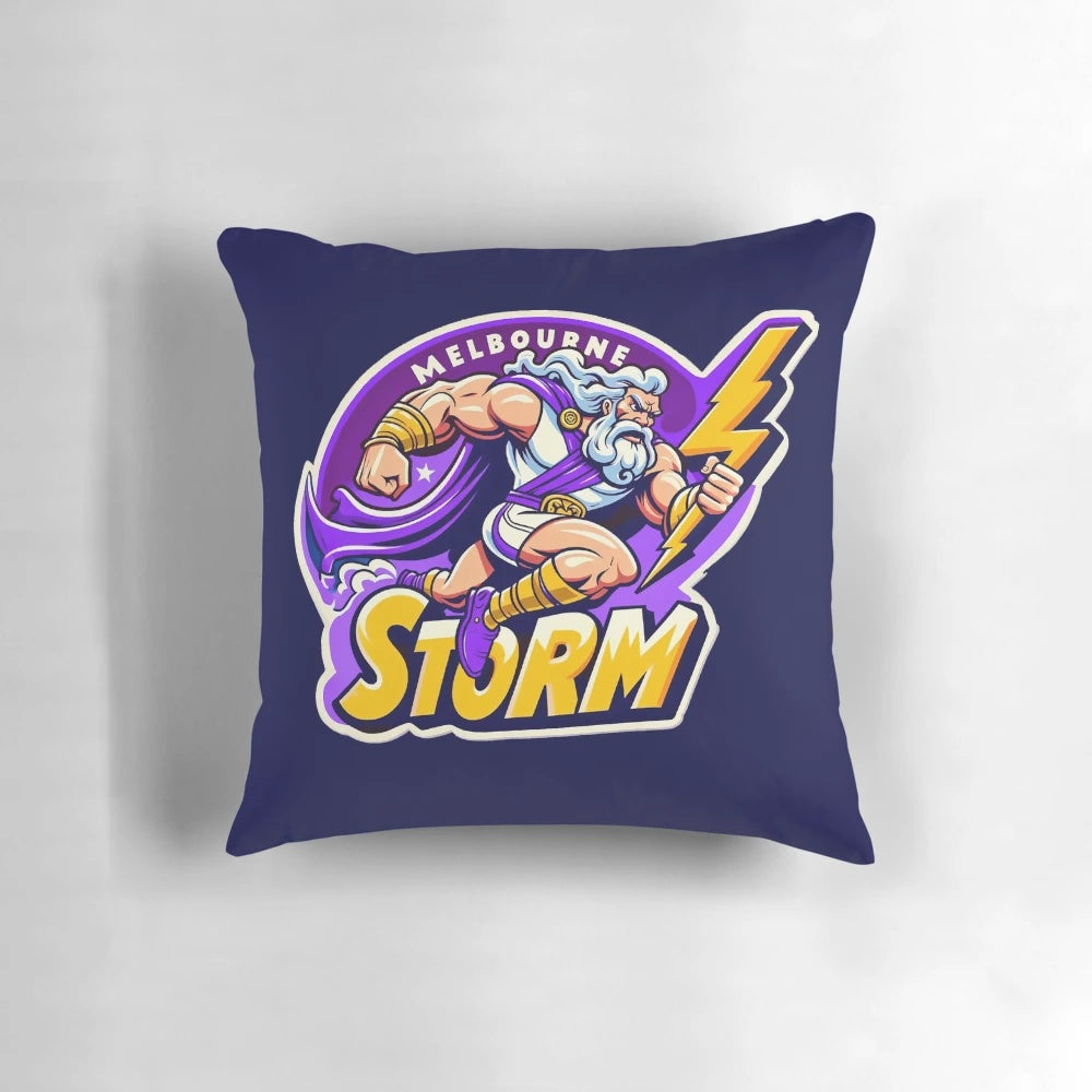 Melbourne Storm Rugby League Pillow