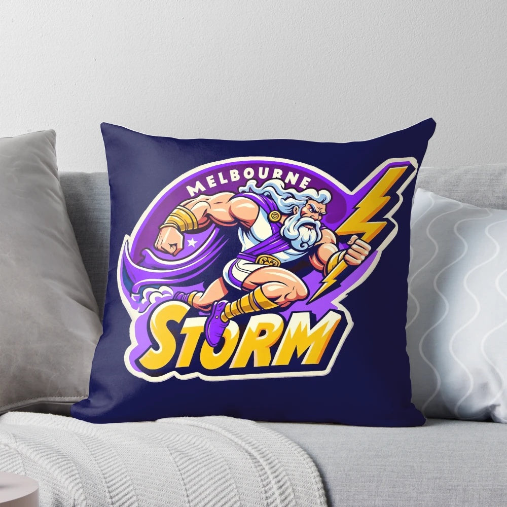 Melbourne Storm Rugby League Pillow