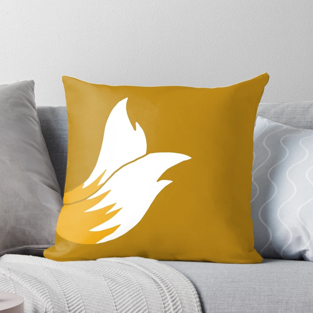 Soft and cuddly plush pillow featuring the character Miles "Tails" Prower from the Sonic the Hedgehog franchise
