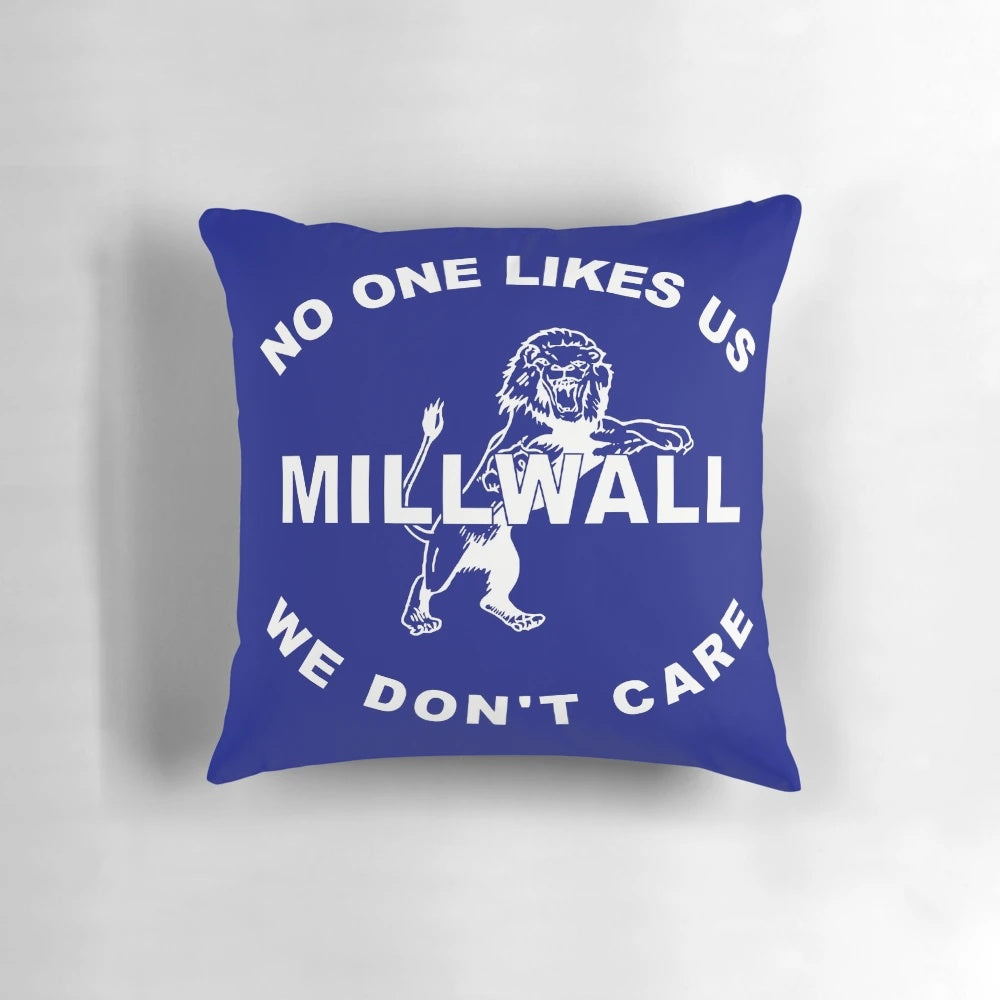 Millwall FC Pillow, featuring the iconic Millwall football club crest and colors