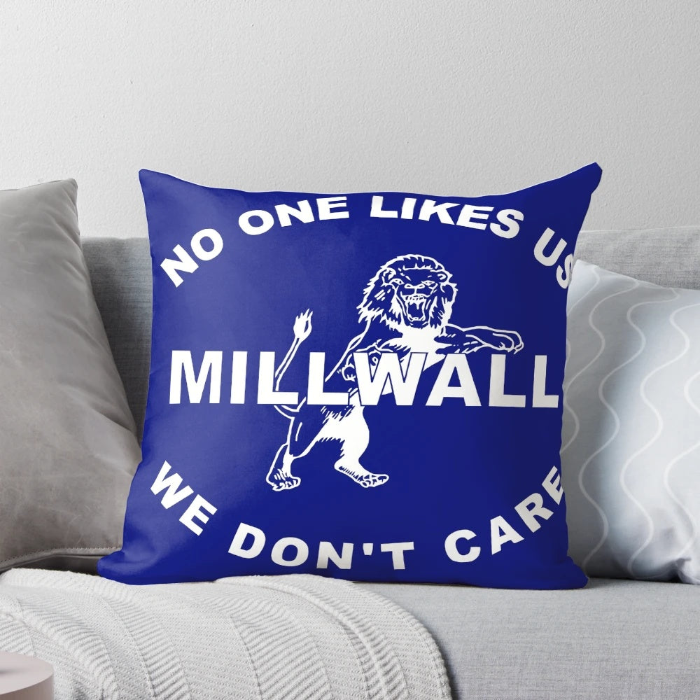 Millwall FC Pillow, featuring the iconic Millwall football club crest and colors