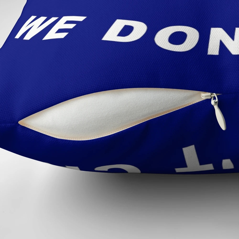 Millwall FC Pillow, featuring the iconic Millwall football club crest and colors