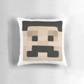 Soft, plush Mumbo Jumbo-themed pillow for Minecraft enthusiasts