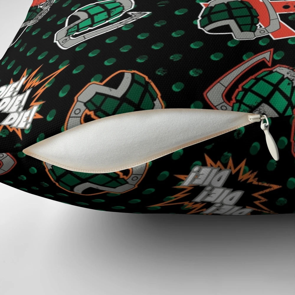 Officially licensed My Hero Academia Ground Zero Bakugo Katsuki Pillow with explosive design