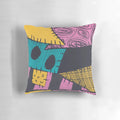 Nightmare Before Christmas Decorative Throw Pillow with Jack Skellington and Sally