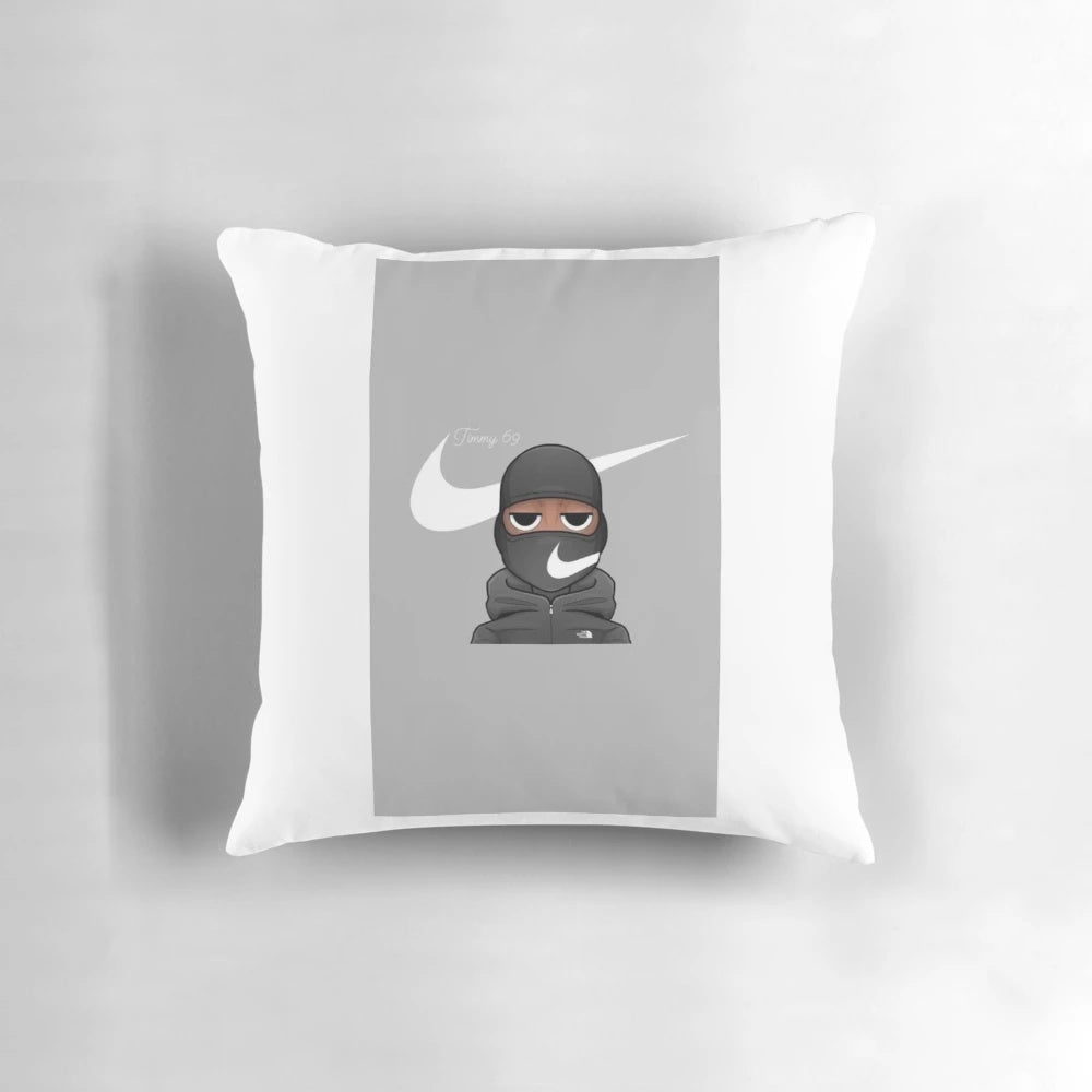 Nike sports pillow with 'Just Do It' logo
