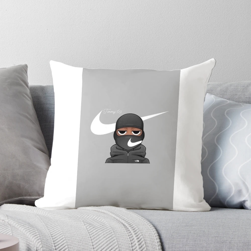 Nike sports pillow with 'Just Do It' logo