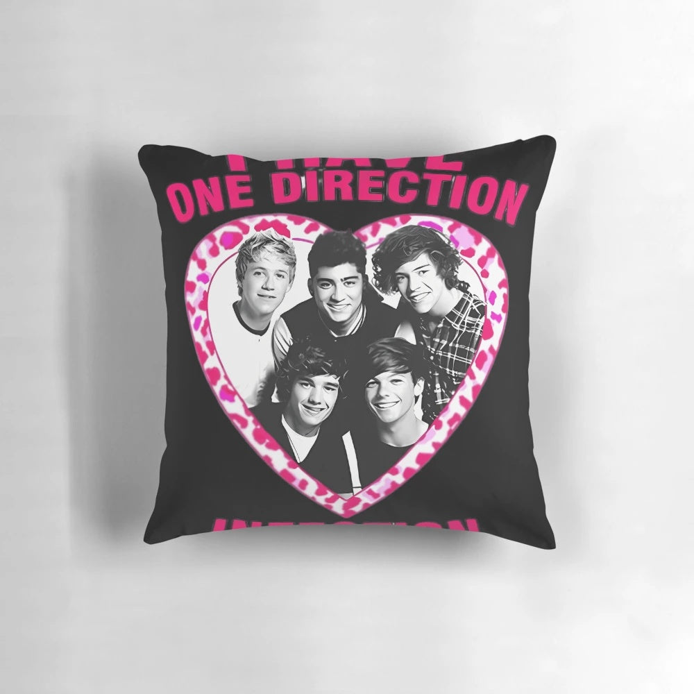 One Direction Infection Pillow featuring the band members