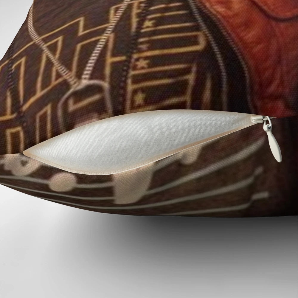 Kellin Quinn and Vic Fuentes Pillow with Pierce the Veil and Sleeping with Sirens Artwork