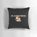 Soft, plush Planetside 2 logo pillow for sci-fi and military FPS gaming enthusiasts