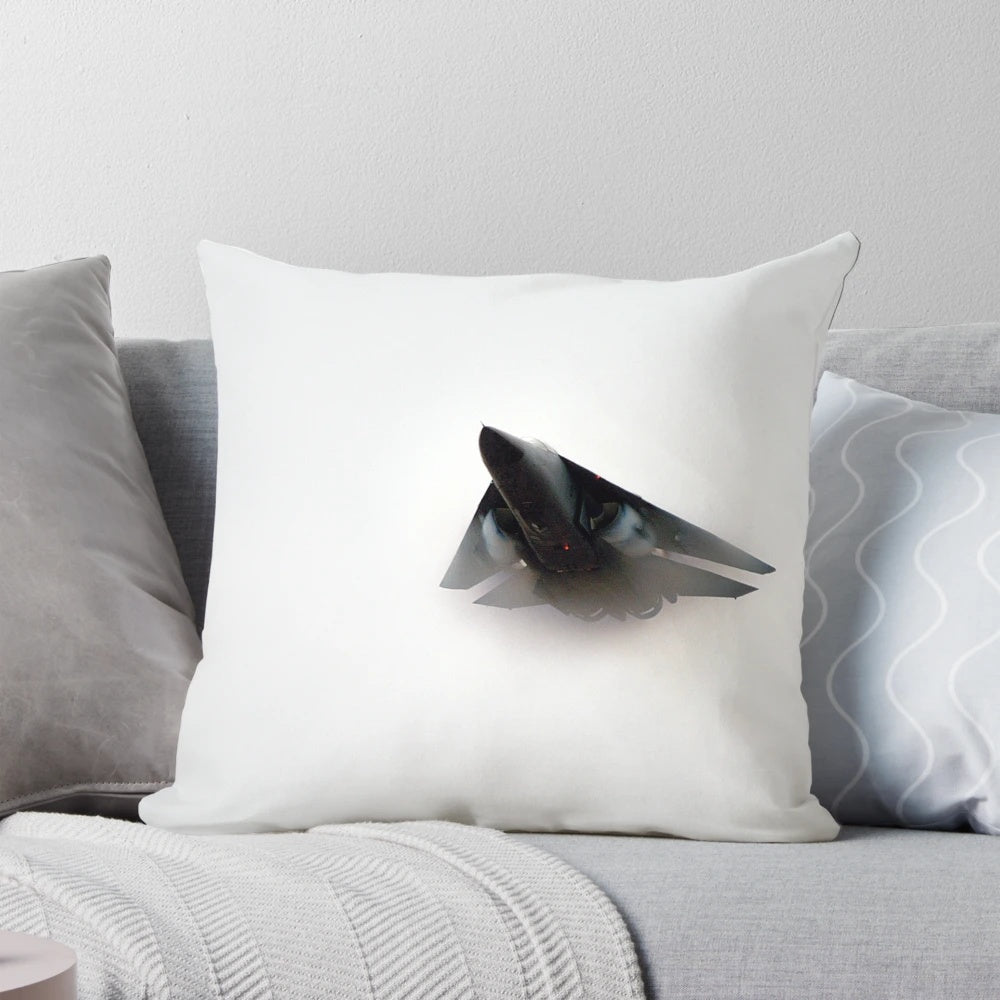 Officially licensed RAAF F-111 Aardvark military aircraft pillow with detailed cockpit design