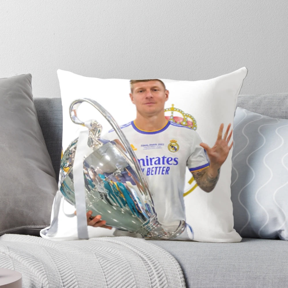 Real Madrid Toni Kroos Champions League Pillow
