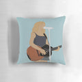 Soft and comfortable Sabrina Carpenter themed pillow featuring her name and popular song titles.