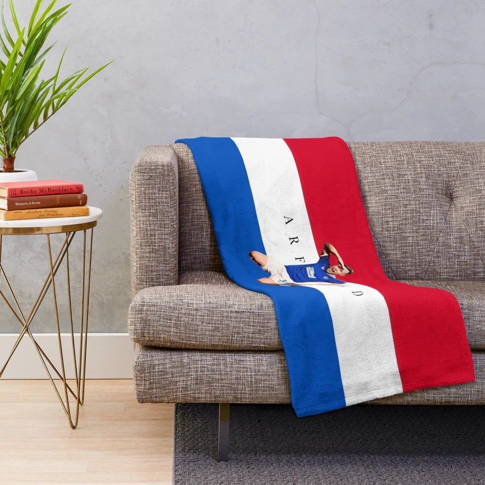 Scott Arfield Plush Blanket for Rangers FC Fans