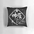 Officially licensed Shinra Inc Cloud Strife pillow from Final Fantasy 7 Remake