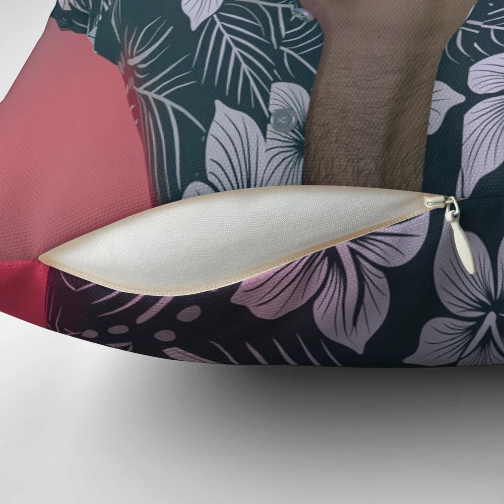 Soft, high-quality pillow featuring a portrait of James Sunderland from the acclaimed Silent Hill 2 video game.